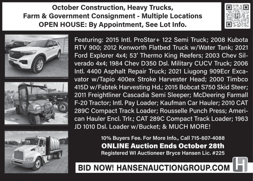 Hansen Auction Group