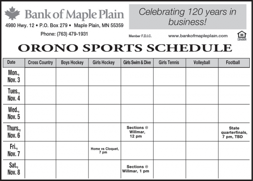 Bank of Maple Plain