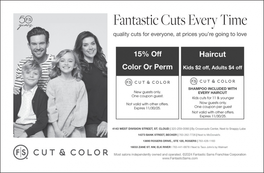 Fantastic Sams Salon Cut & Color