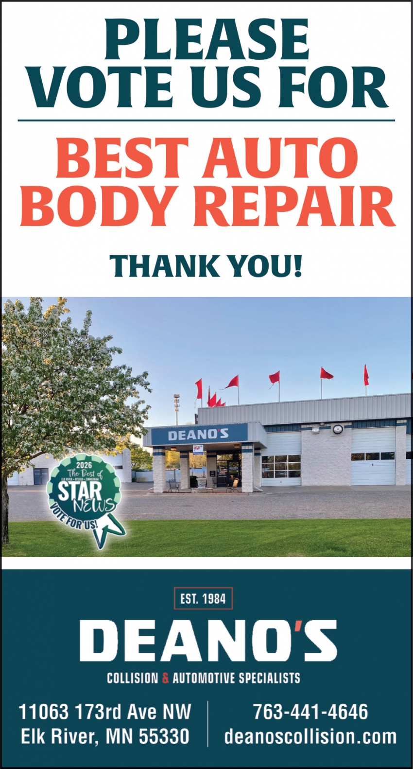 Deano's Collision & Automotive Specialists