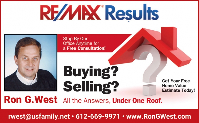 Re/Max Results- Ron G. West