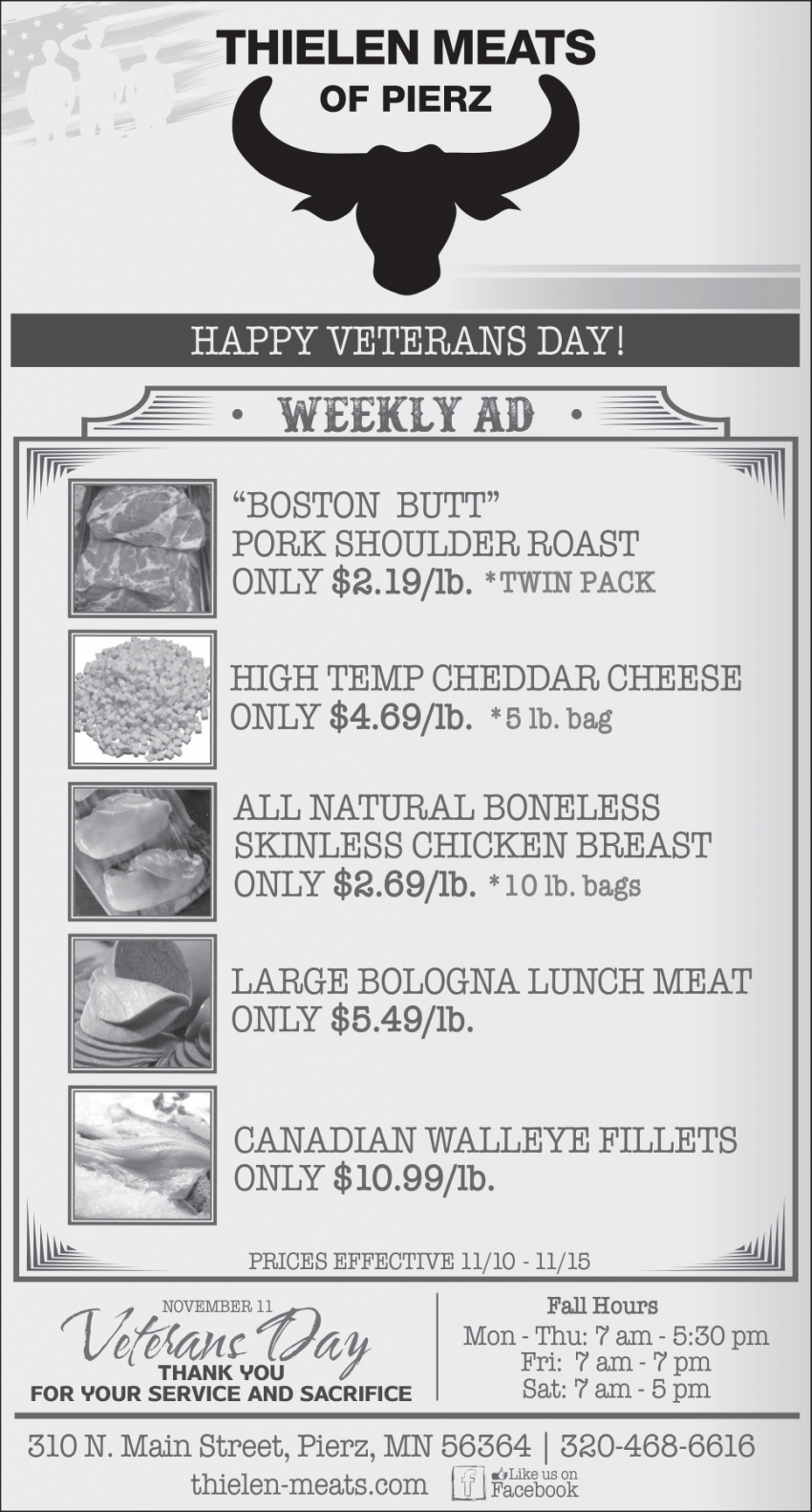 Thielen Meats Of Pierz