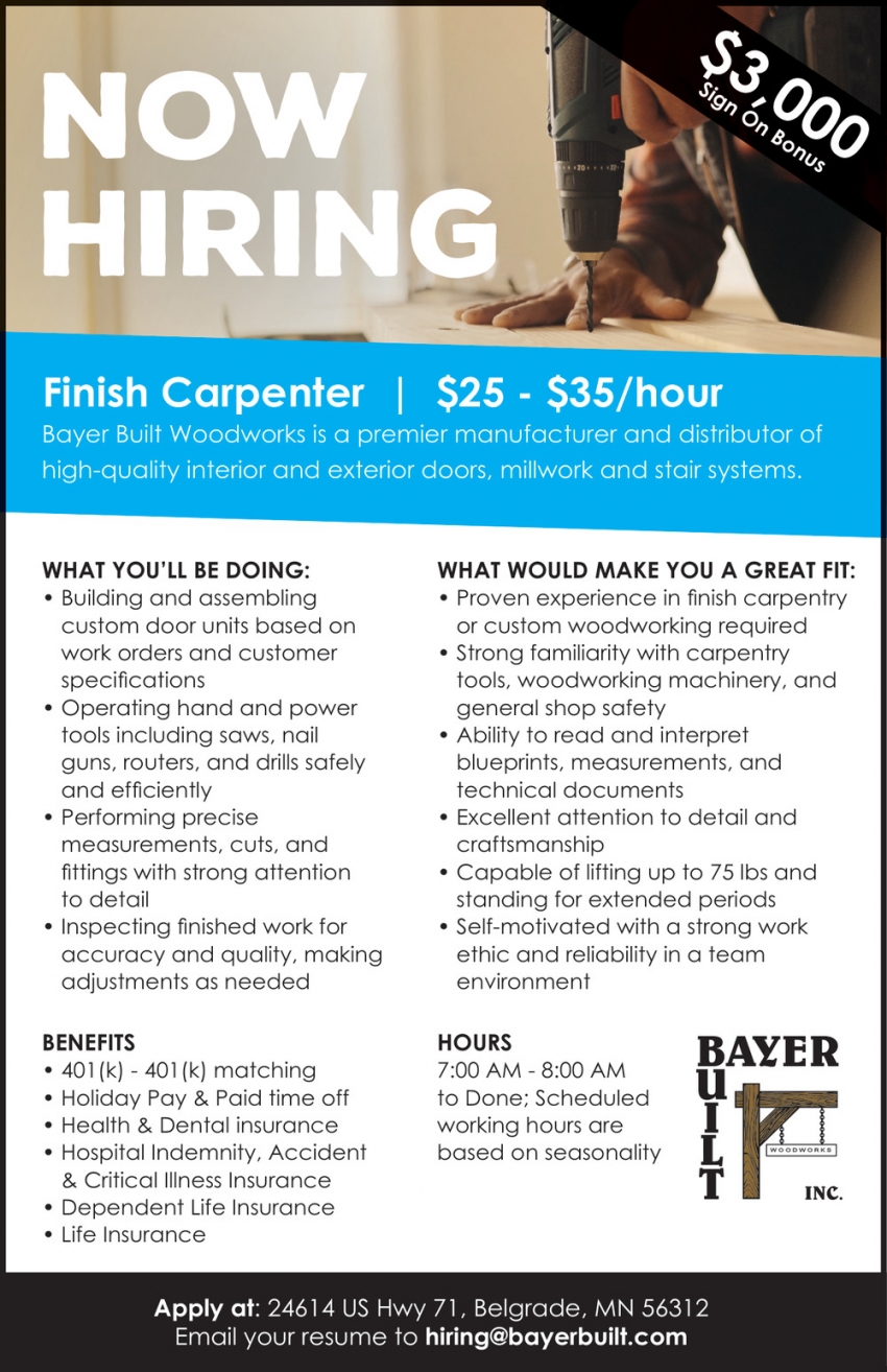 Bayer Built Woodworks