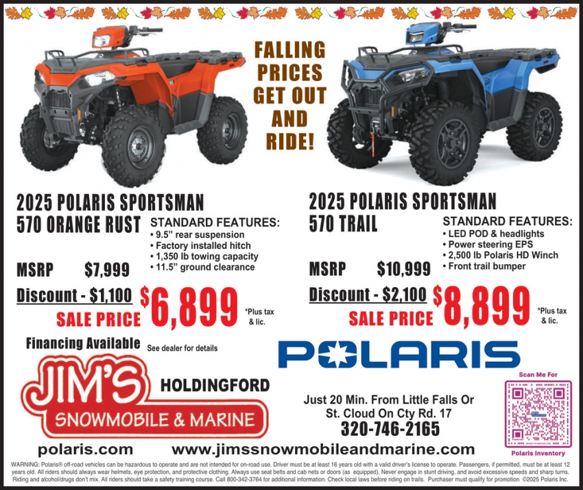 Jim's Snowmobile & Marine Inc