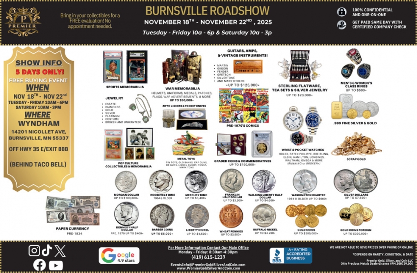 Premier Gold Silver And Coin