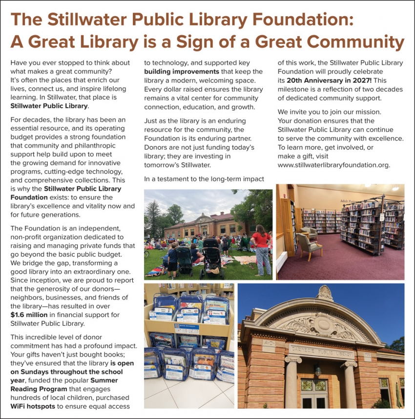 Stillwater Public Library Foundation