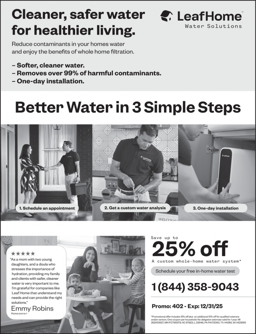 Leaf Home Water Solutions