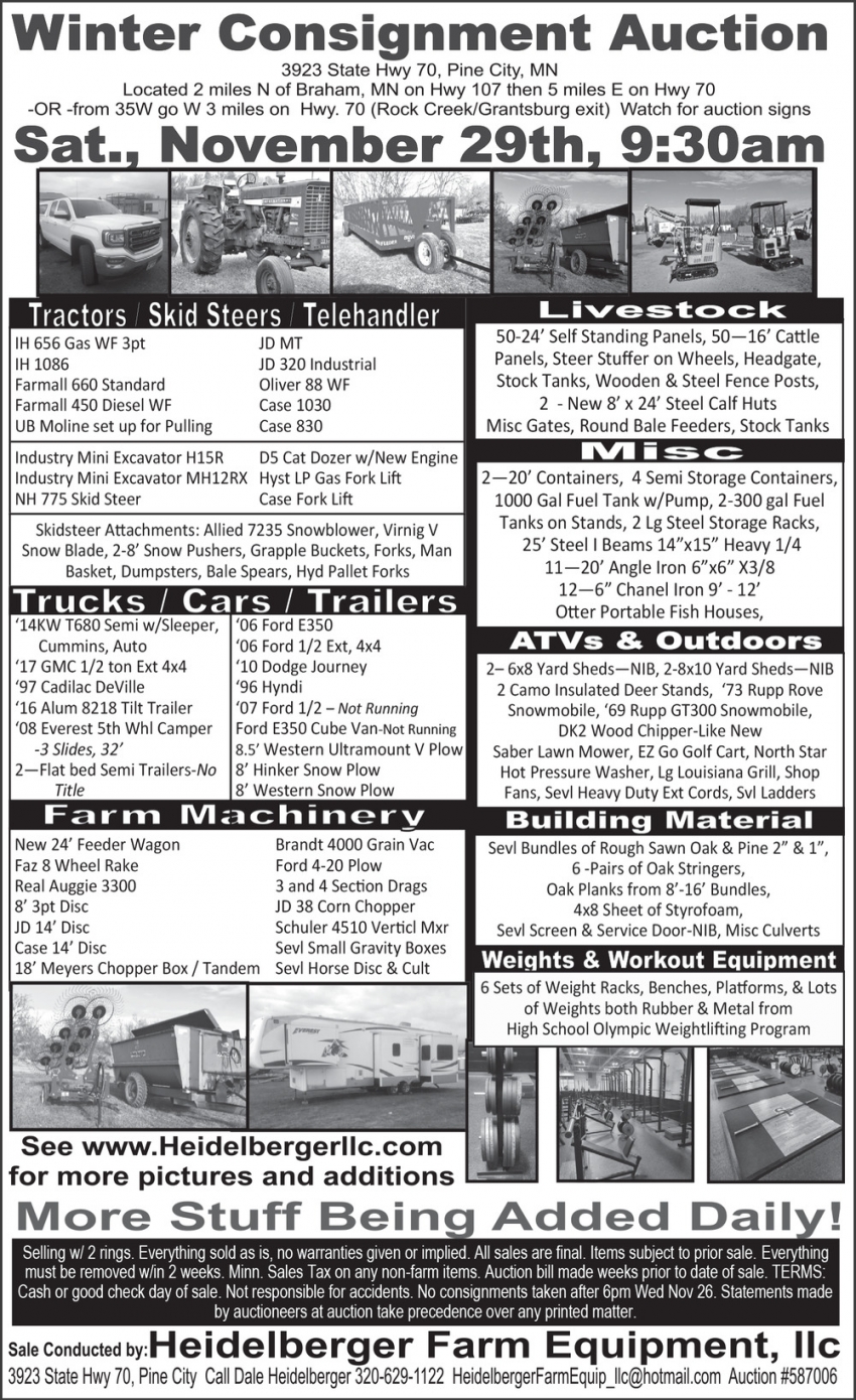 Heidelberger Farm Equipment, LLC