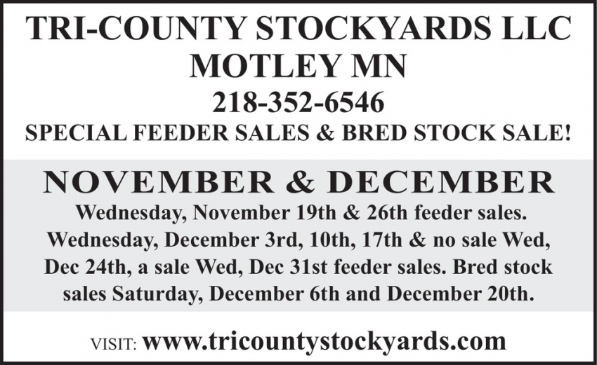 Tri-County Stockyards