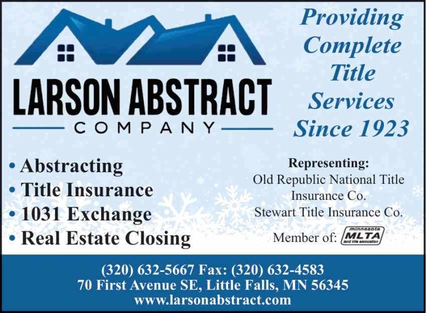 Larson Abstract Company
