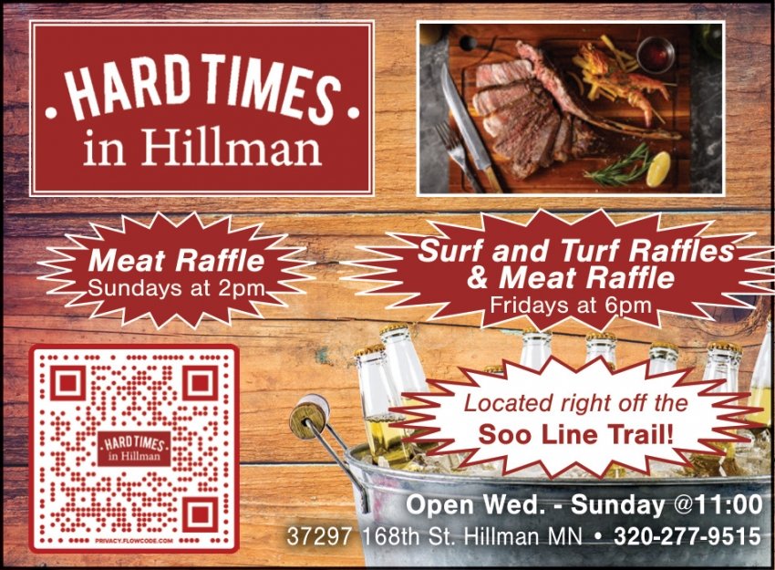 Hard Times in Hillman Bar & Grill