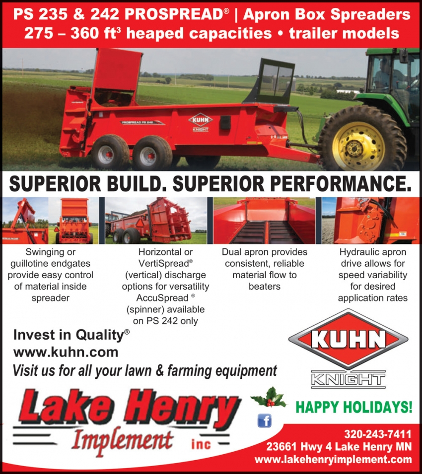 Lake Henry Implement