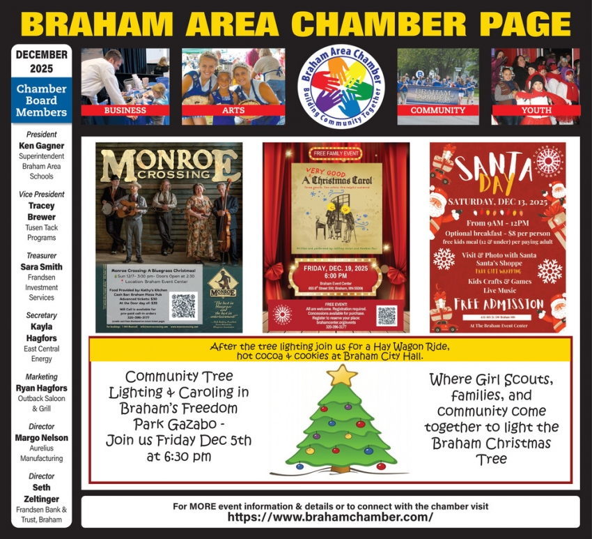 Braham Area Chamber