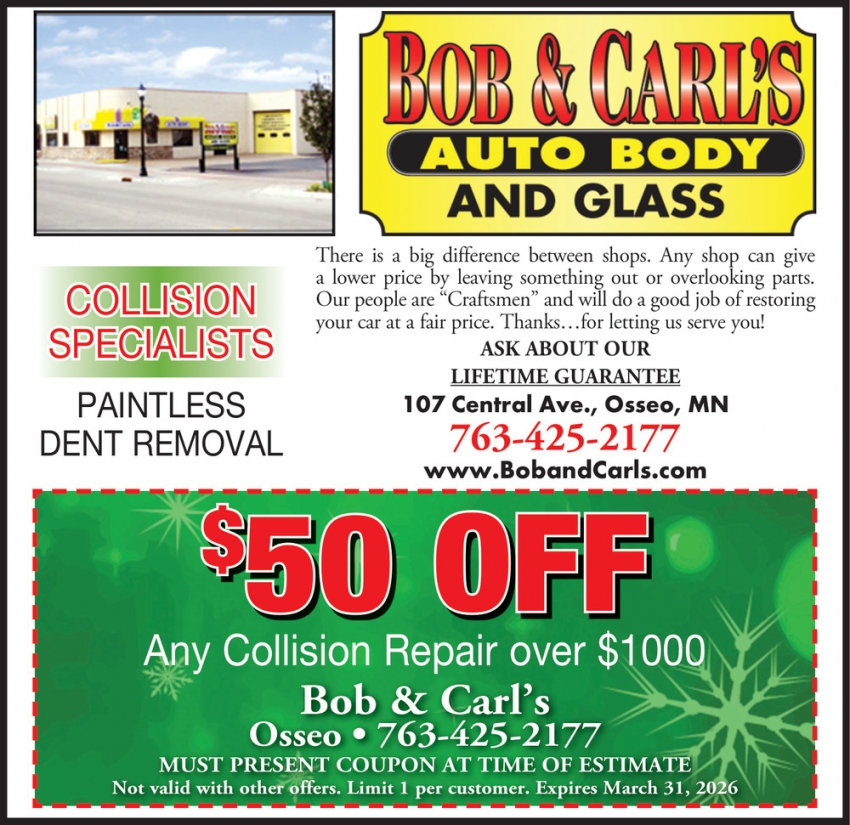 Bob & Carls Auto Body 