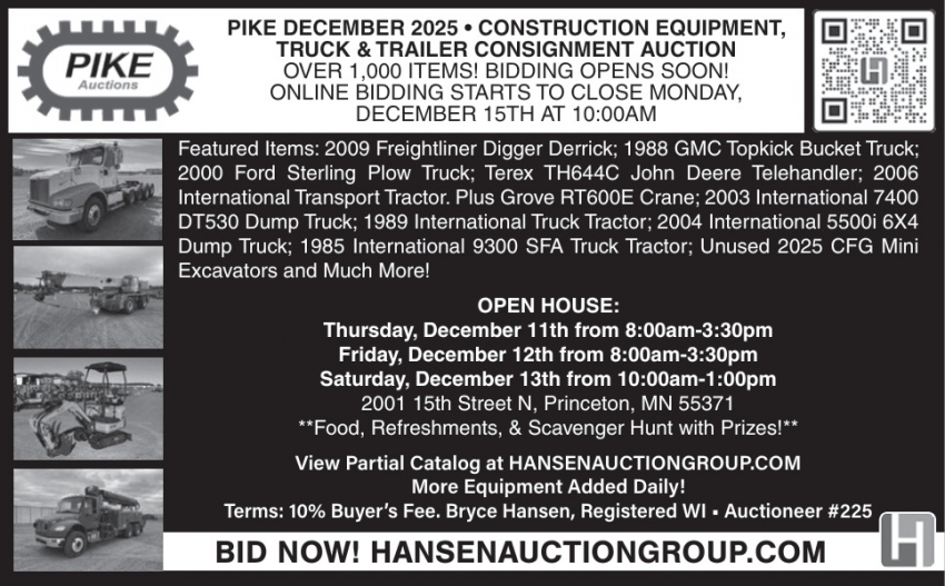 Pike Auction