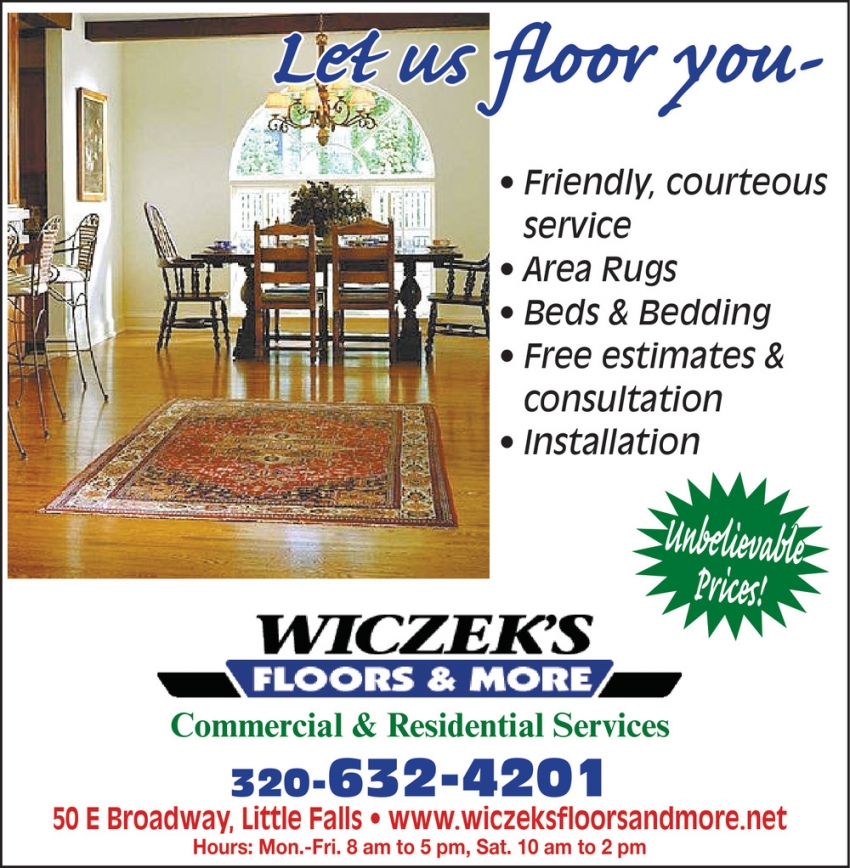 Wiczek's Floors & More