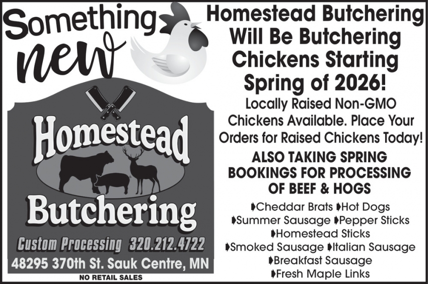 Homestead Butchering