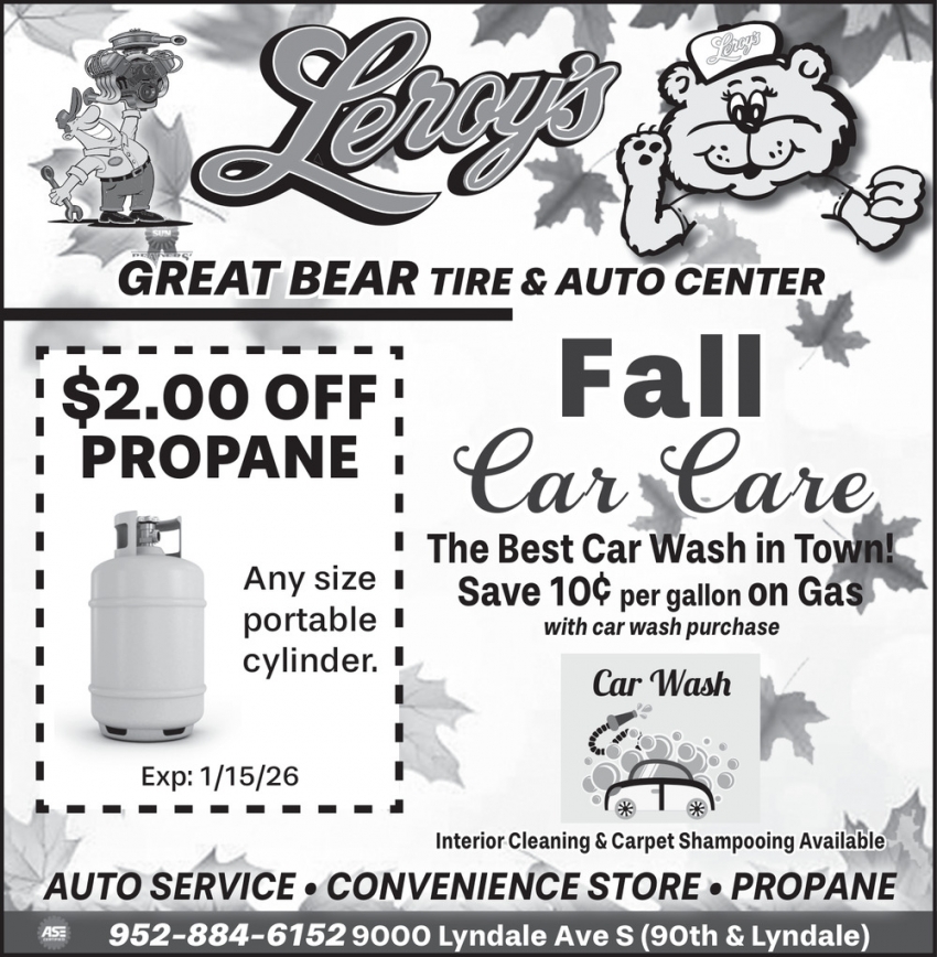 Leroy's Great Bear Tire and Auto