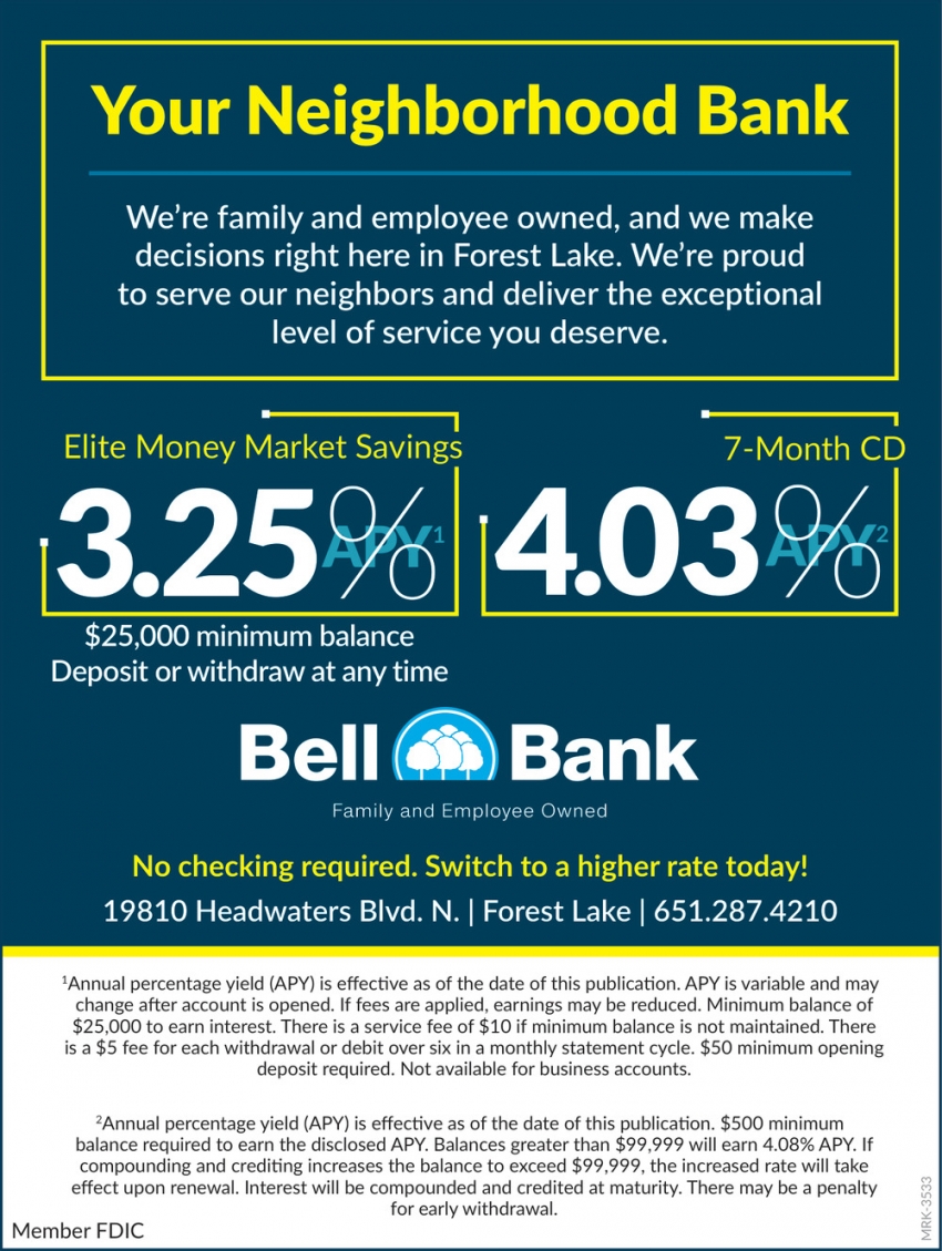 Bell Bank - Forest Lake