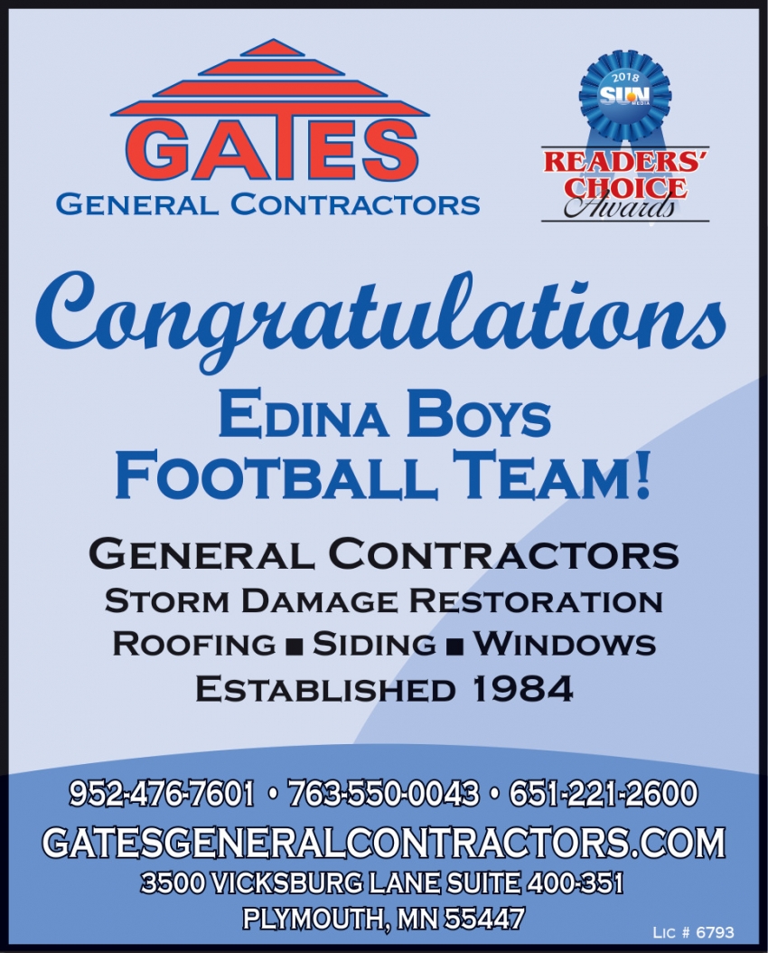 Gates General Contractors Inc