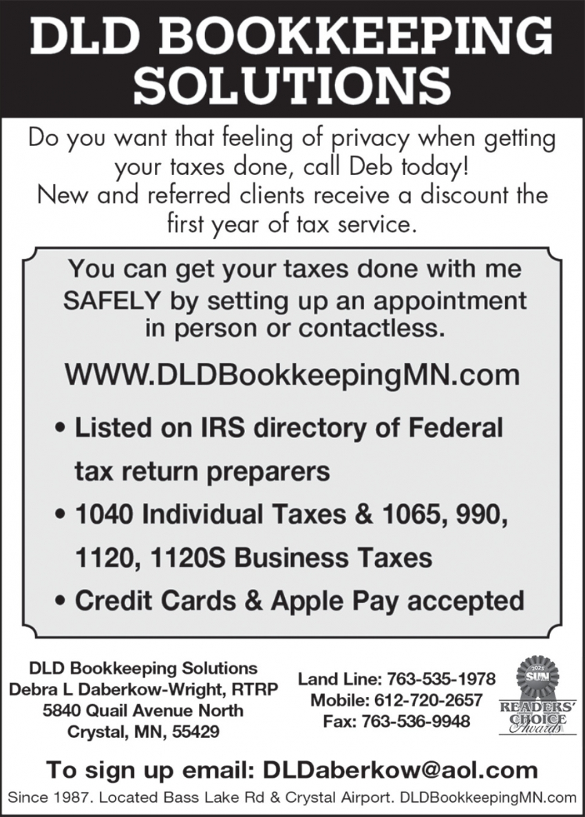 DLD Bookkeeping Solutions