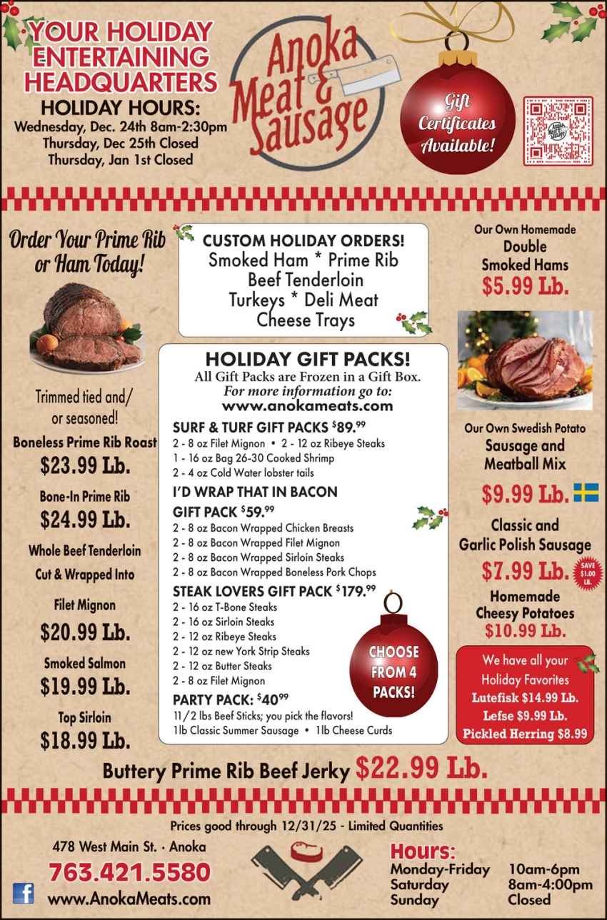 Anoka Meat & Sausages