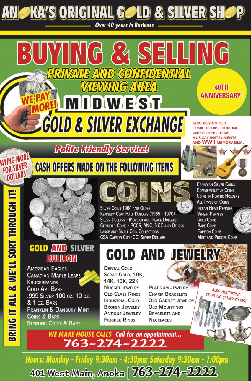 Anoka's Original Gold & Silver Shop 