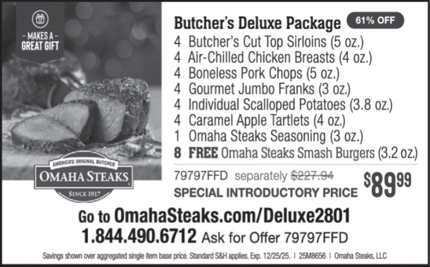 Omaha steaks