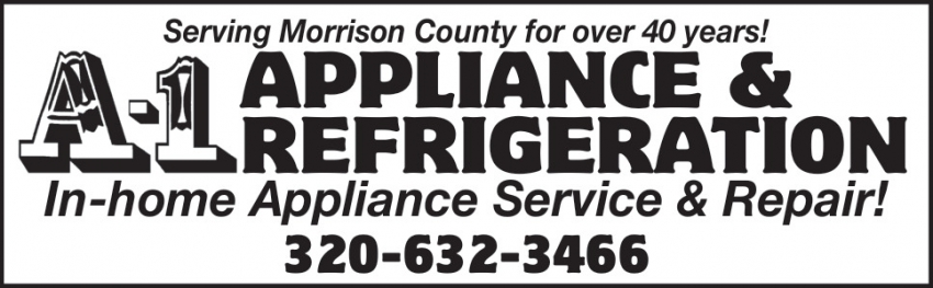 A-1 Appliance & Refrigeration