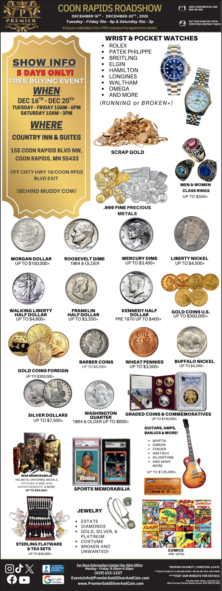 Premier Gold Silver And Coin