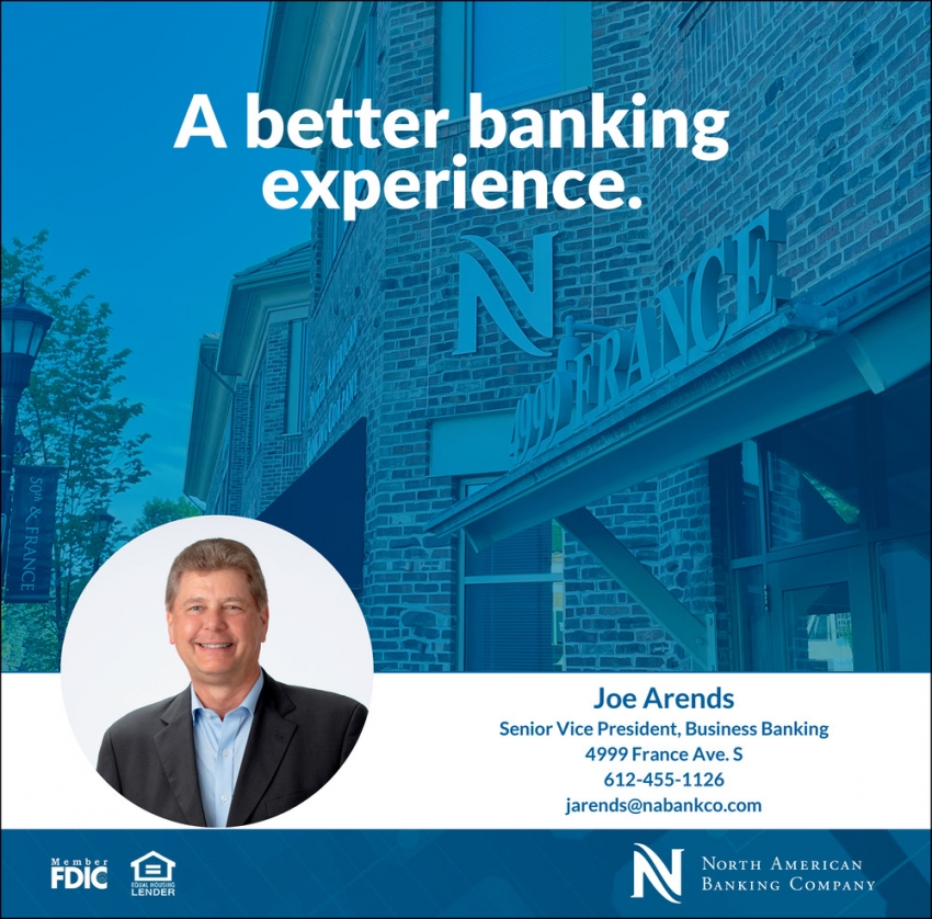 Joe Arends - North American Banking Company