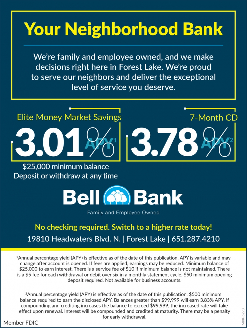 Bell Bank - Forest Lake