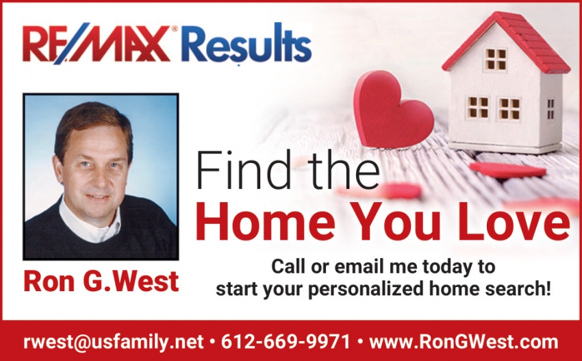 Re/Max Results- Ron G. West