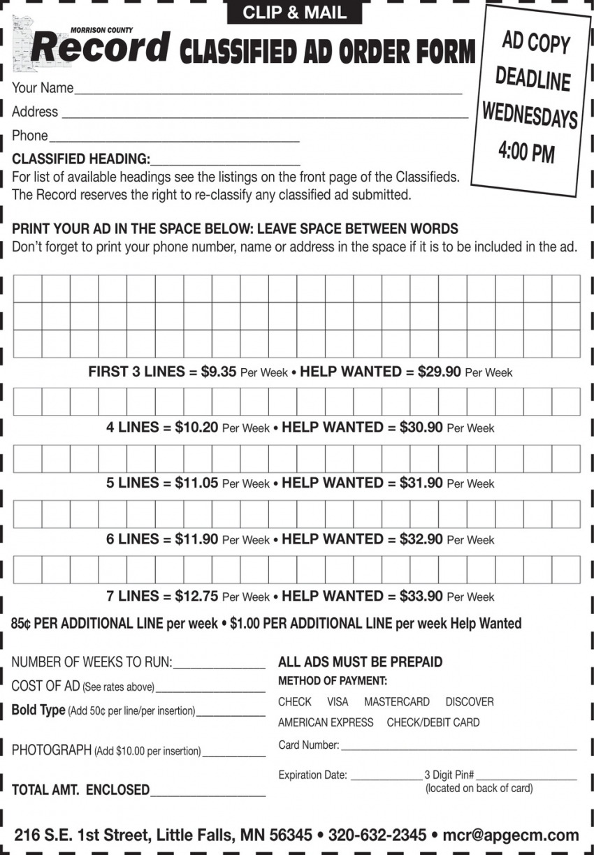 The Morrison County Record