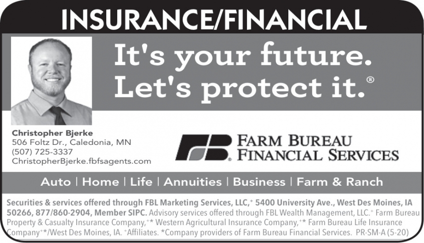 Farm Bureau Financial Services - Christopher Bjerke
