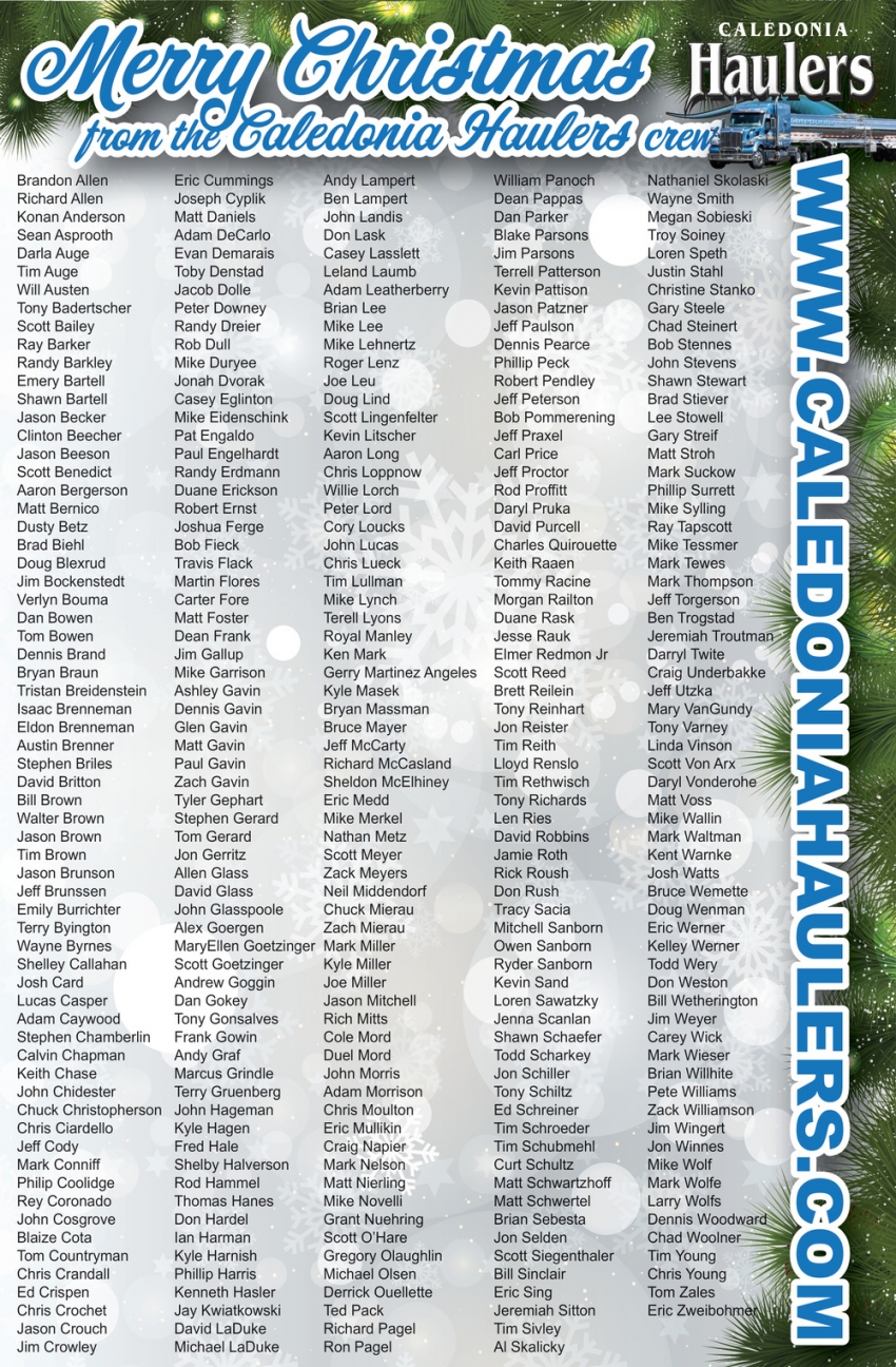 Caledonia Haulers