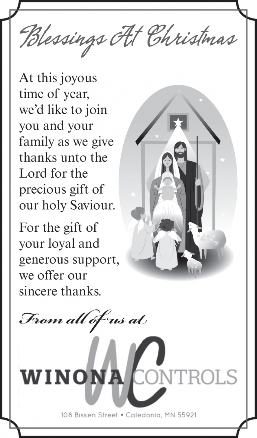 Winona Controls Inc