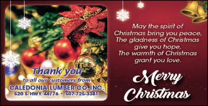Caledonia Lumber Co, Inc
