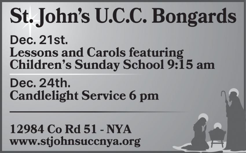 St. John's UCC - Bongards