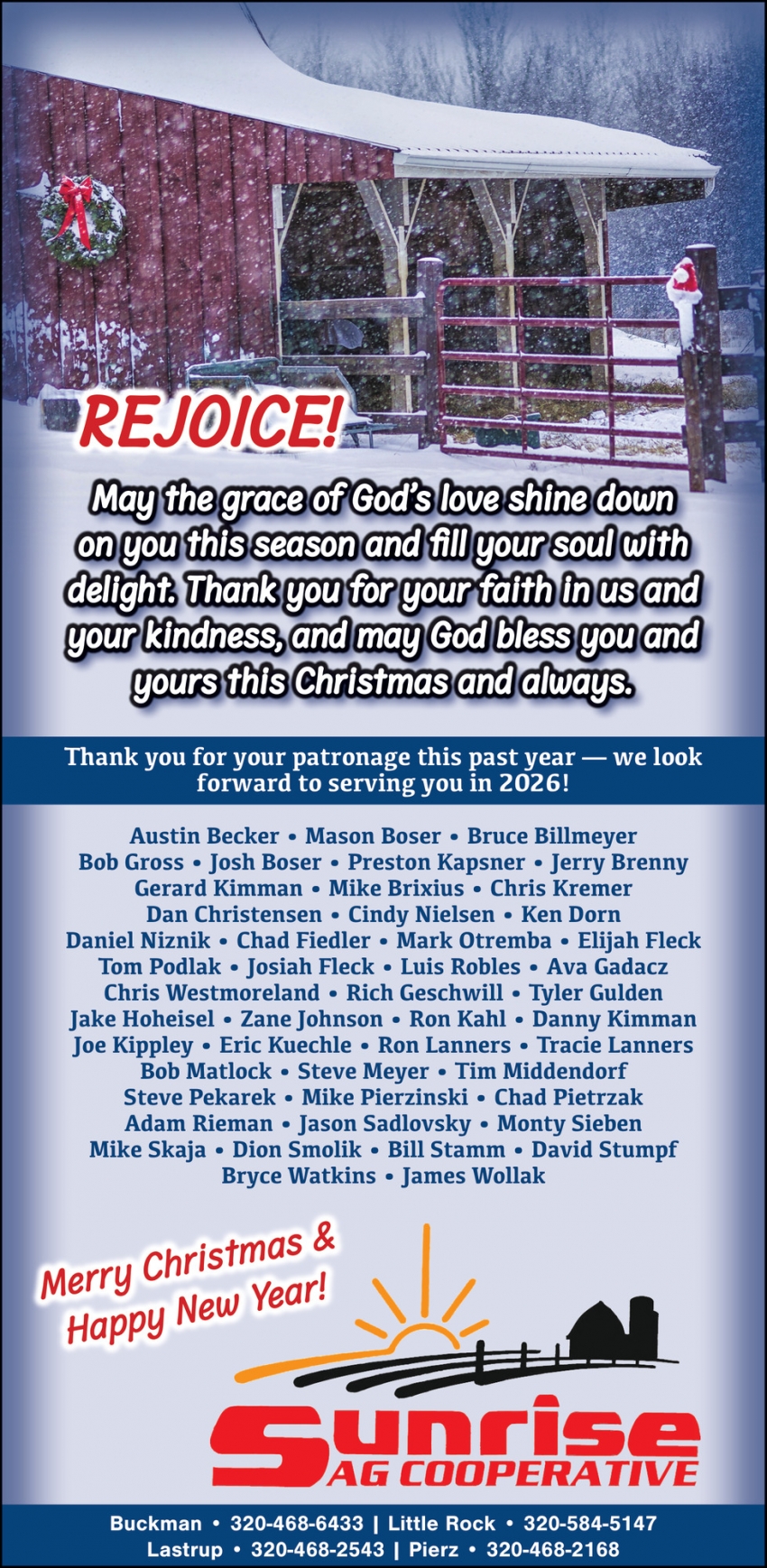 Sunrise AG Cooperative