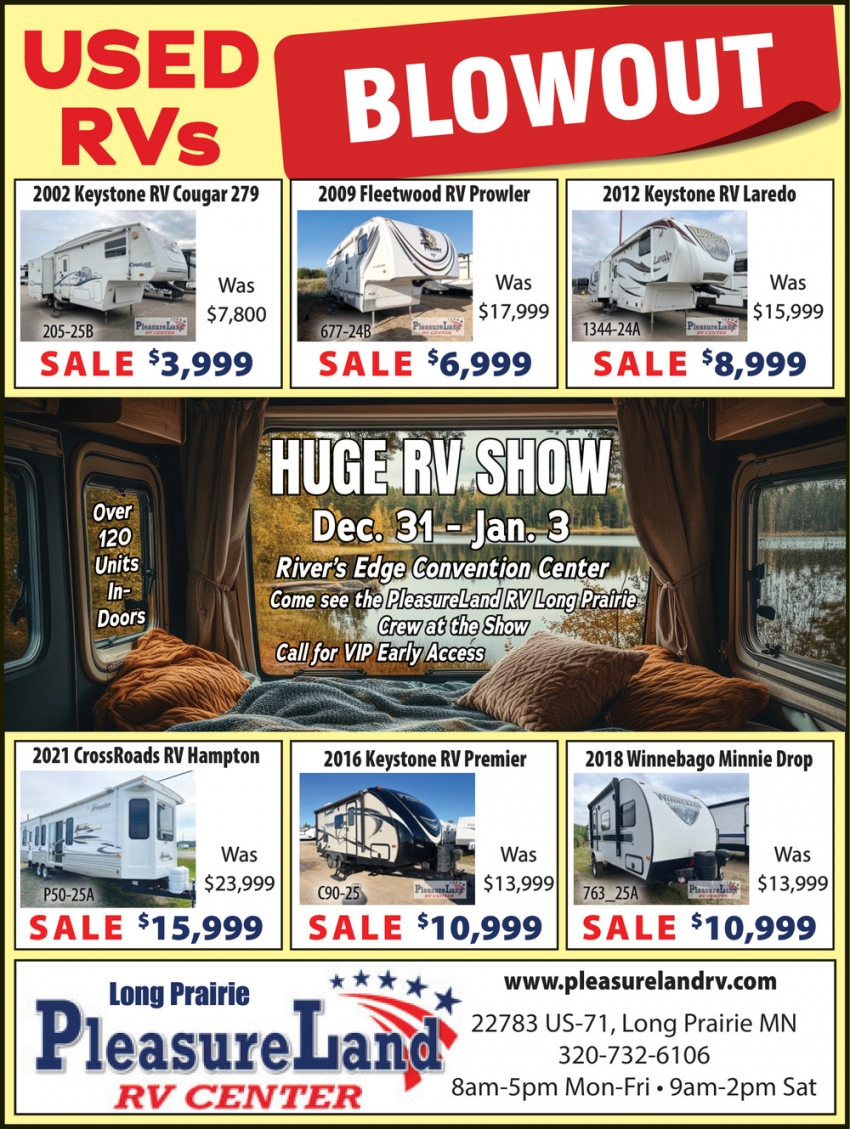Long Prairie-Pleasure Land Rv Center