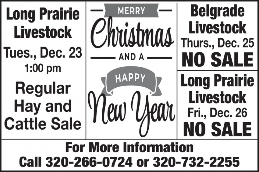 Long Prairie Livestock - Belgrade Livestock