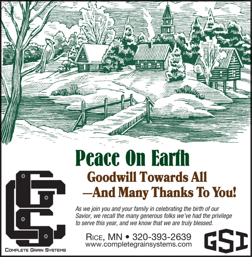 Complete Grain Systems Inc