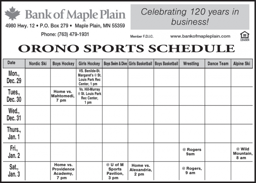 Bank of Maple Plain