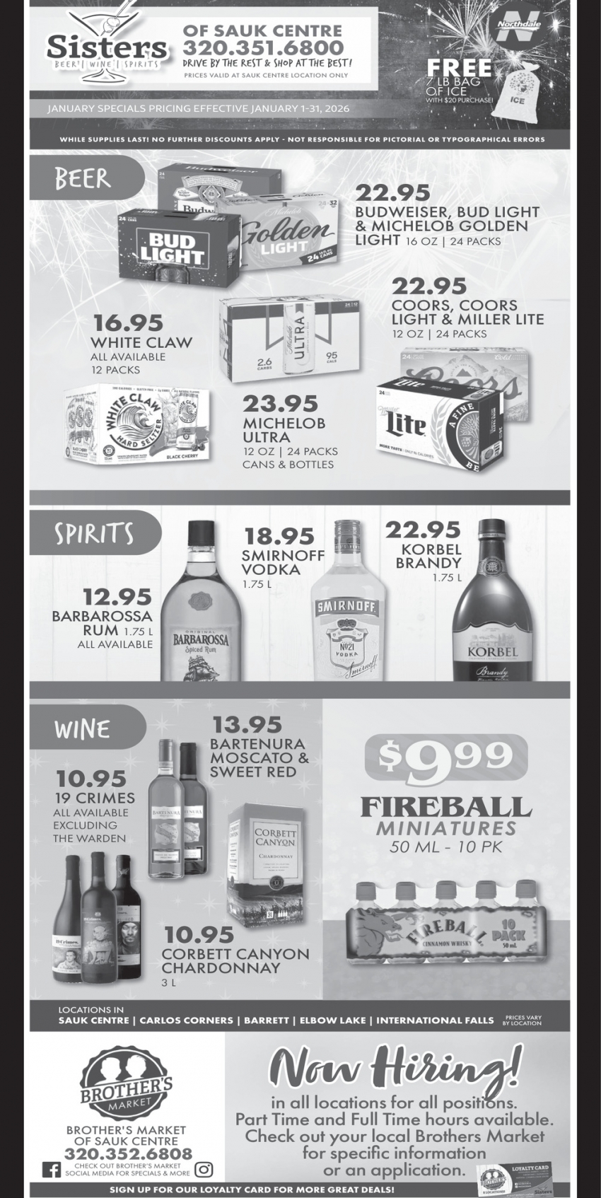 Brother's Market & Sisters Beer, Wine, Spirits