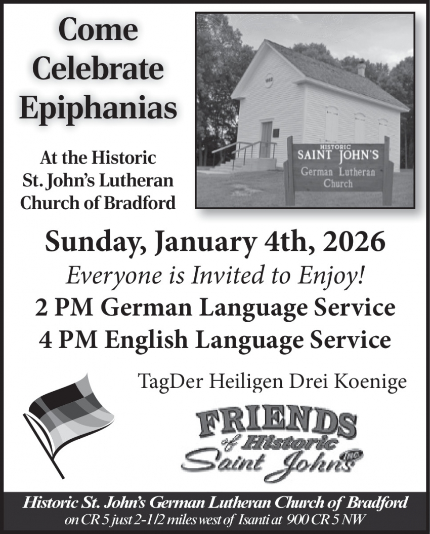 Historic St. John's German Lutheran Church of Brandford
