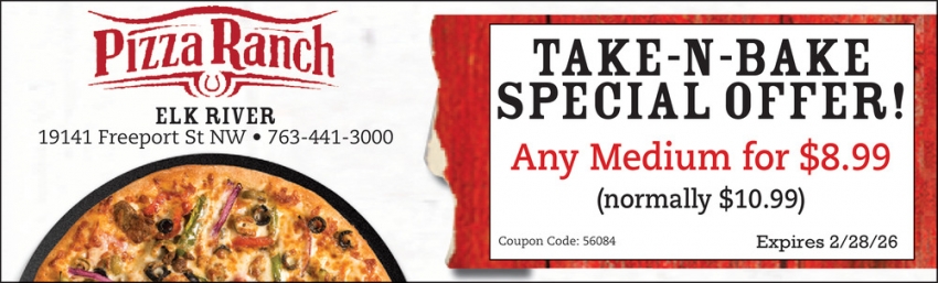Pizza Ranch - Elk River