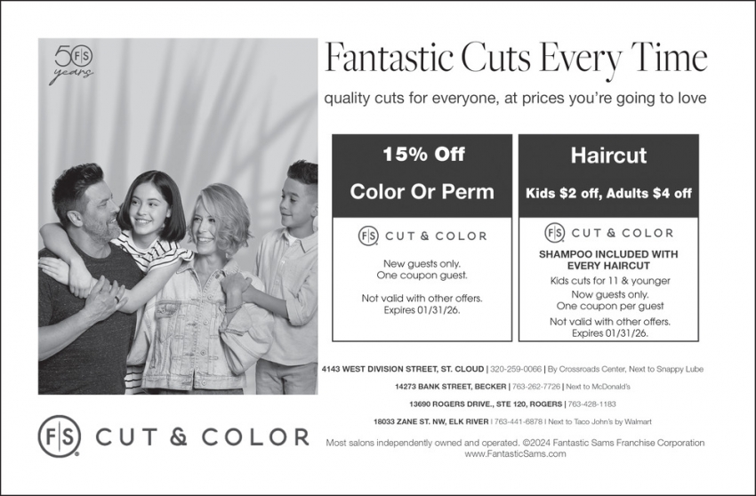 Fantastic Sams Salon Cut & Color