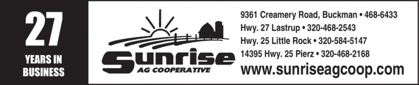 Sunrise AG Cooperative