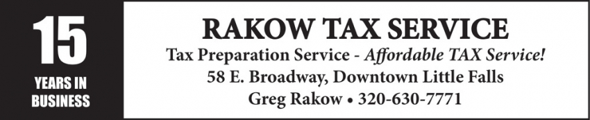 Rakow Tax Service